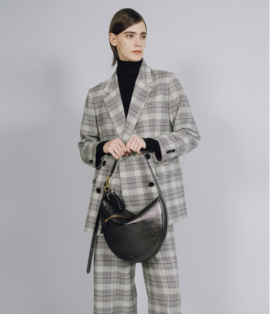 Glen plaid jacket 詳細画像