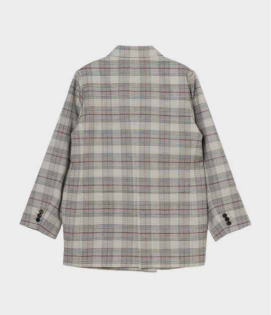 Glen plaid jacket 詳細画像