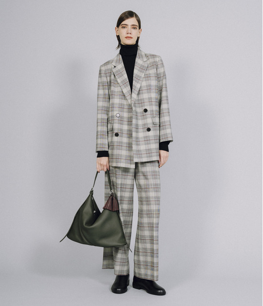 Glen plaid jacket 詳細画像