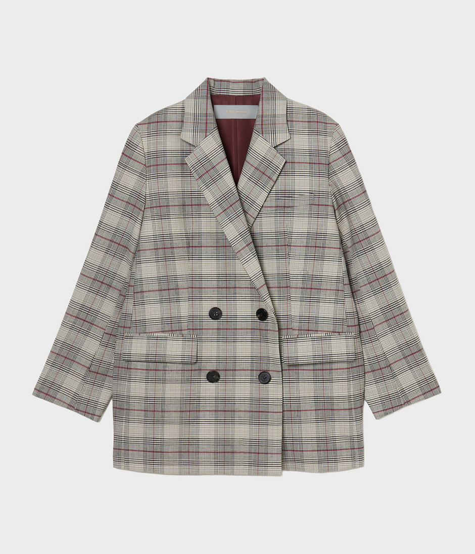 Glen plaid jacket 詳細画像 CHECK-1 1