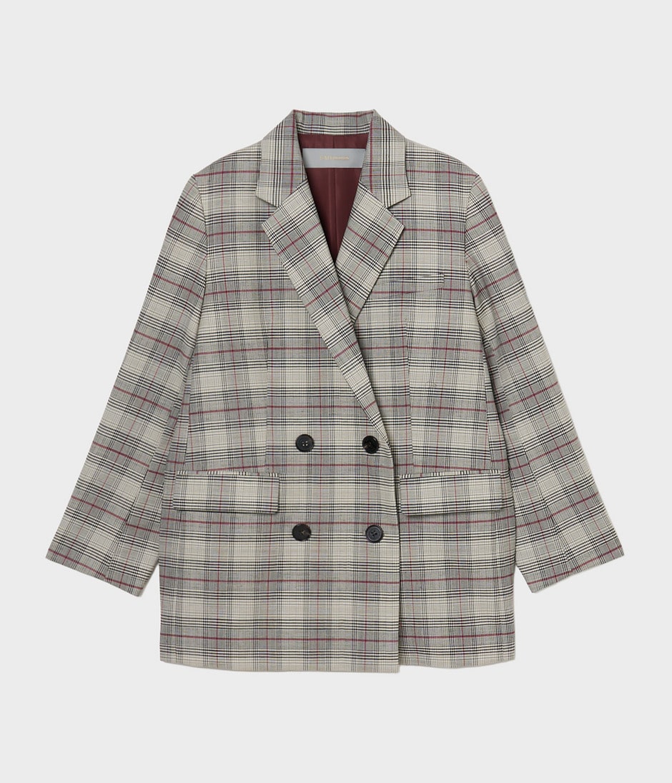 Glen plaid jacket 詳細画像 CHECK-1 1