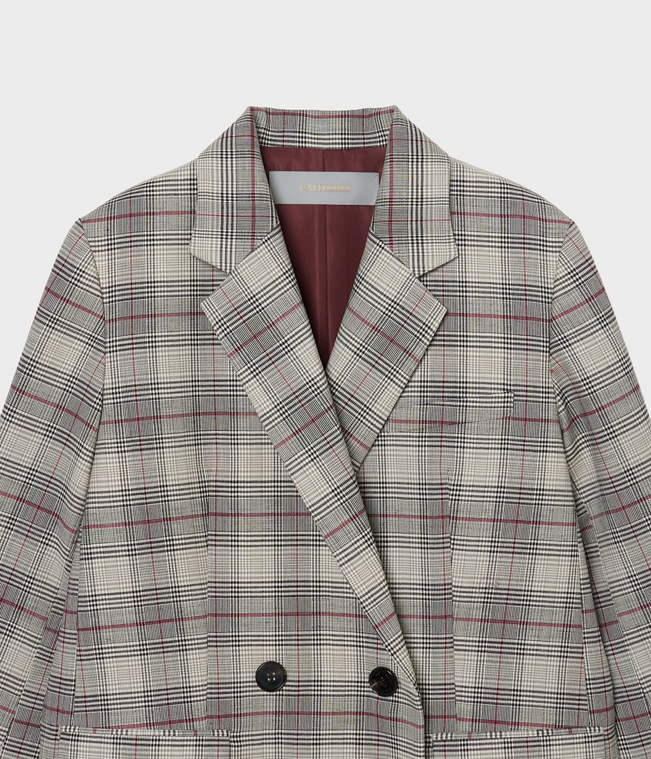 Glen plaid jacket 詳細画像 CHECK-1 3