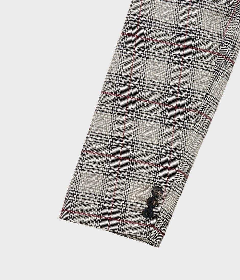Glen plaid jacket 詳細画像 CHECK-1 4