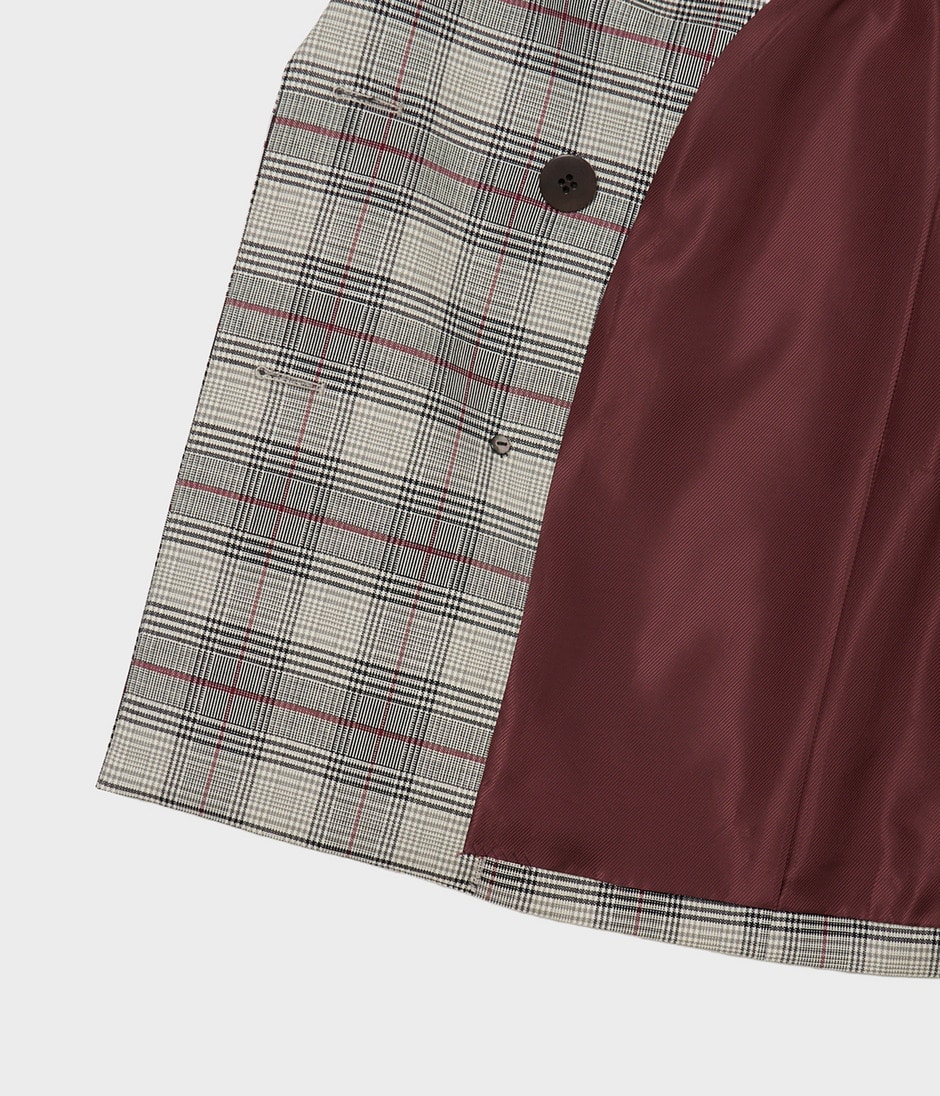 Glen plaid jacket 詳細画像 CHECK-1 6