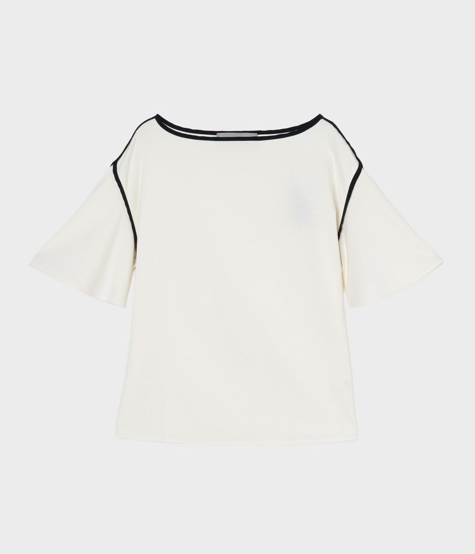ROUND NECK TOP 詳細画像 WHITE 1