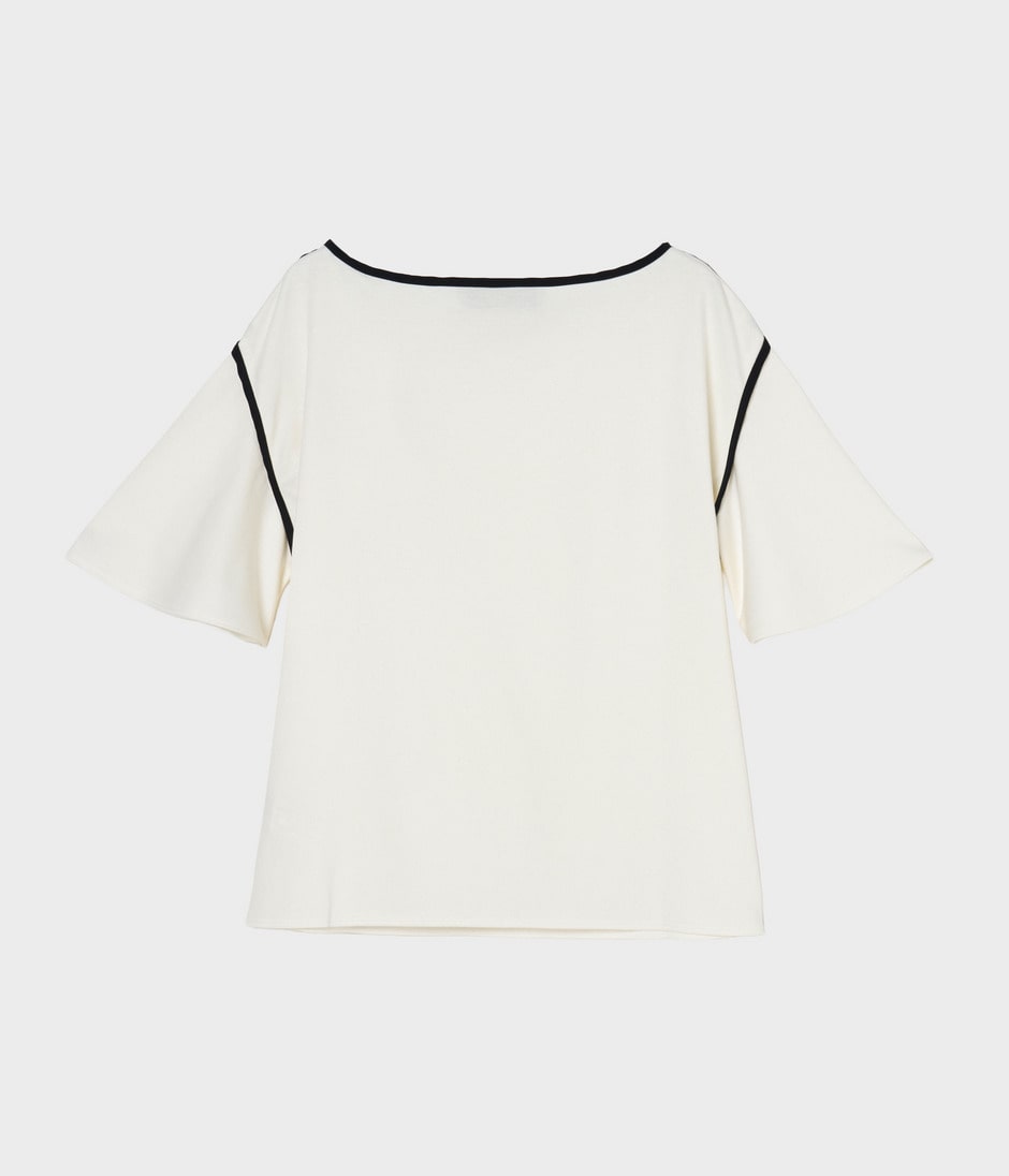 ROUND NECK TOP 詳細画像 WHITE 2