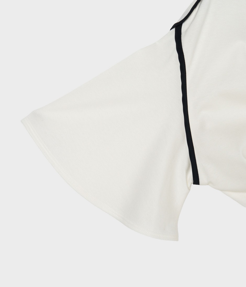 ROUND NECK TOP 詳細画像 WHITE 4