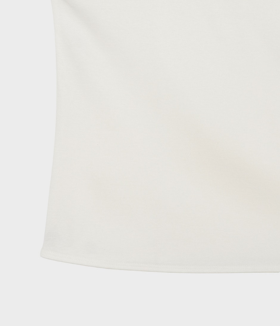 ROUND NECK TOP 詳細画像 WHITE 5