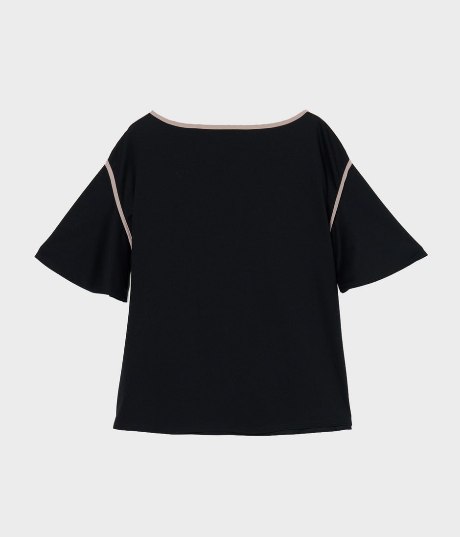 ROUND NECK TOP 詳細画像 BLACK 2