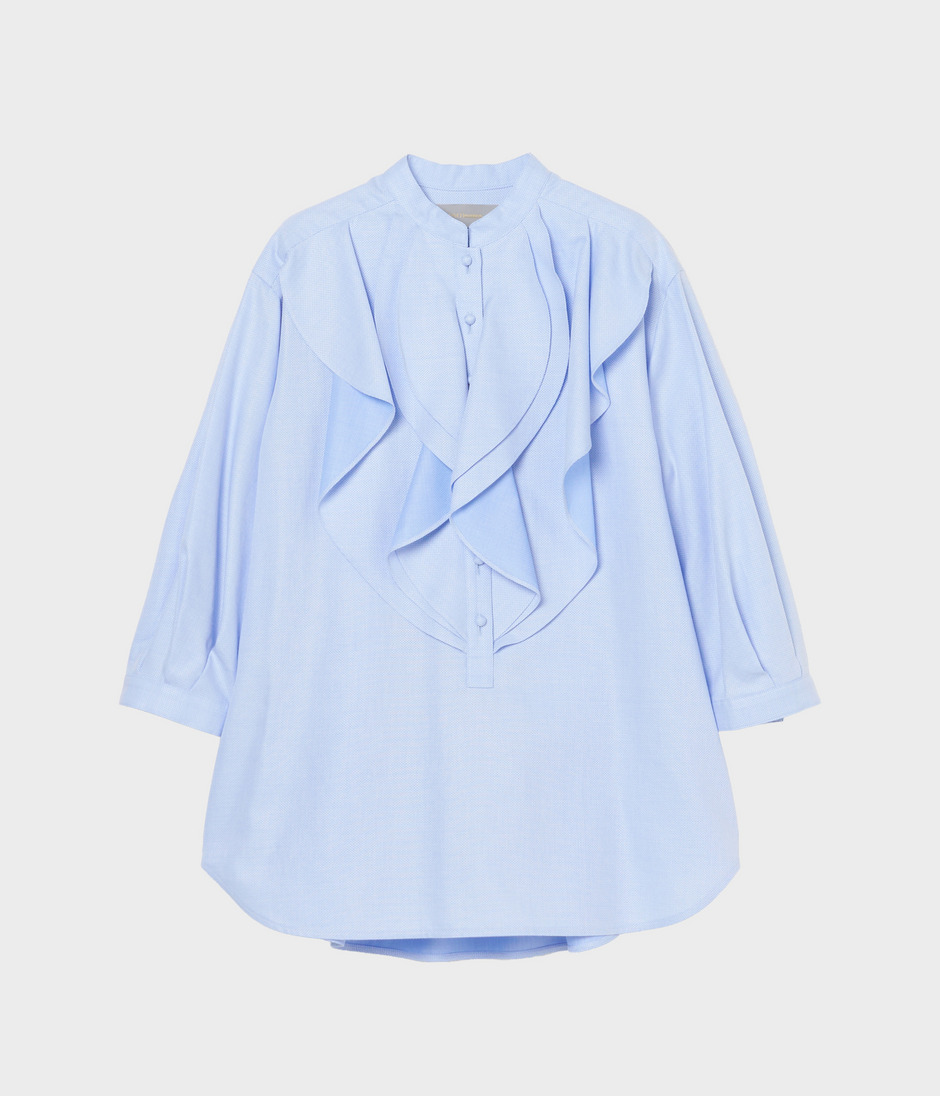 RUFFLE SHIRT 詳細画像 BLUE 1