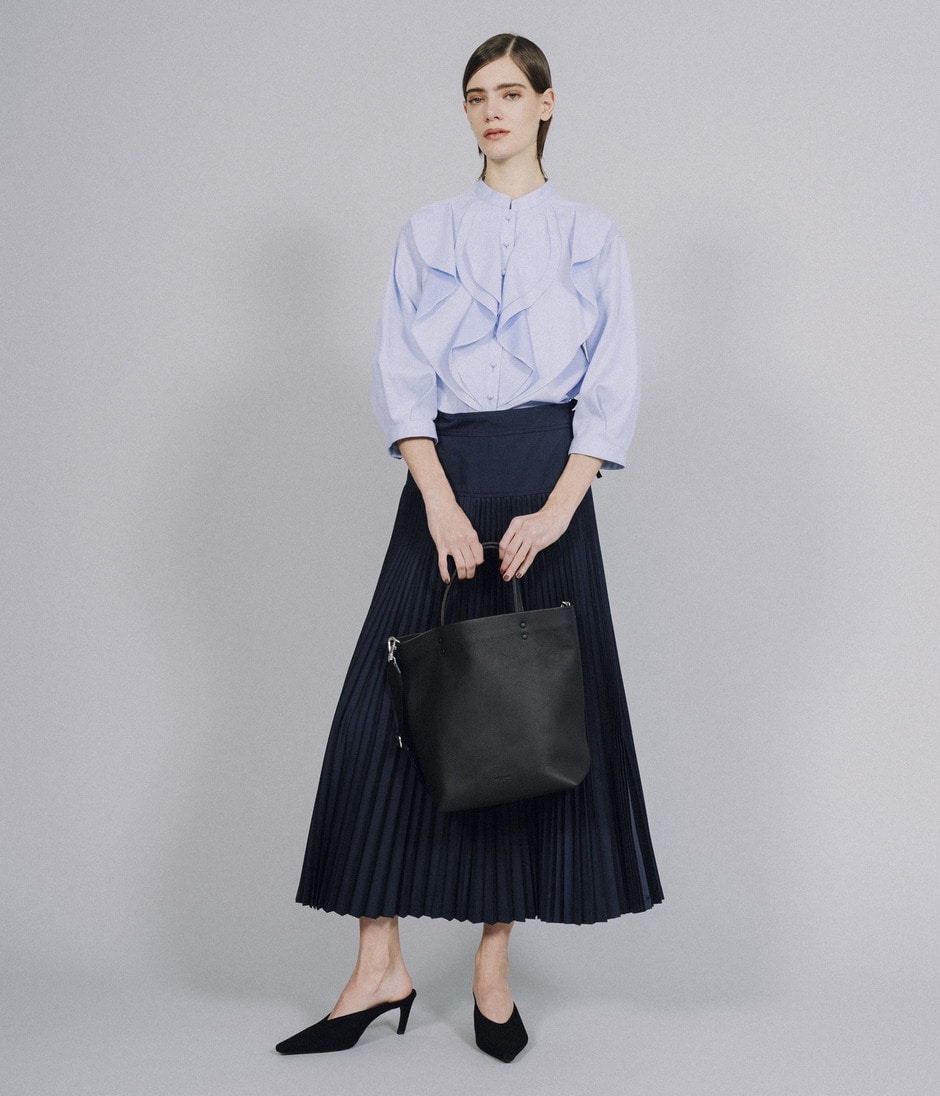 RUFFLE SHIRT 詳細画像 BLUE 8