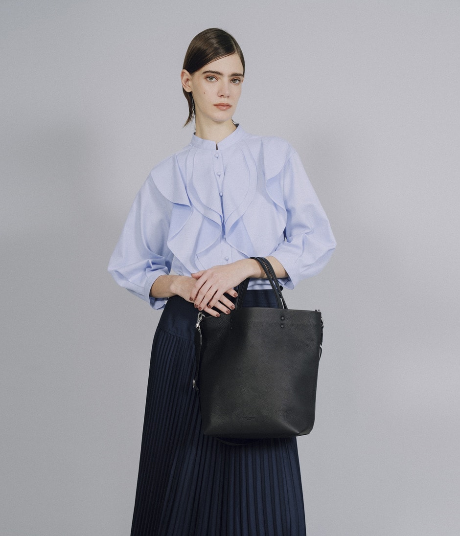 RUFFLE SHIRT 詳細画像 BLUE 9