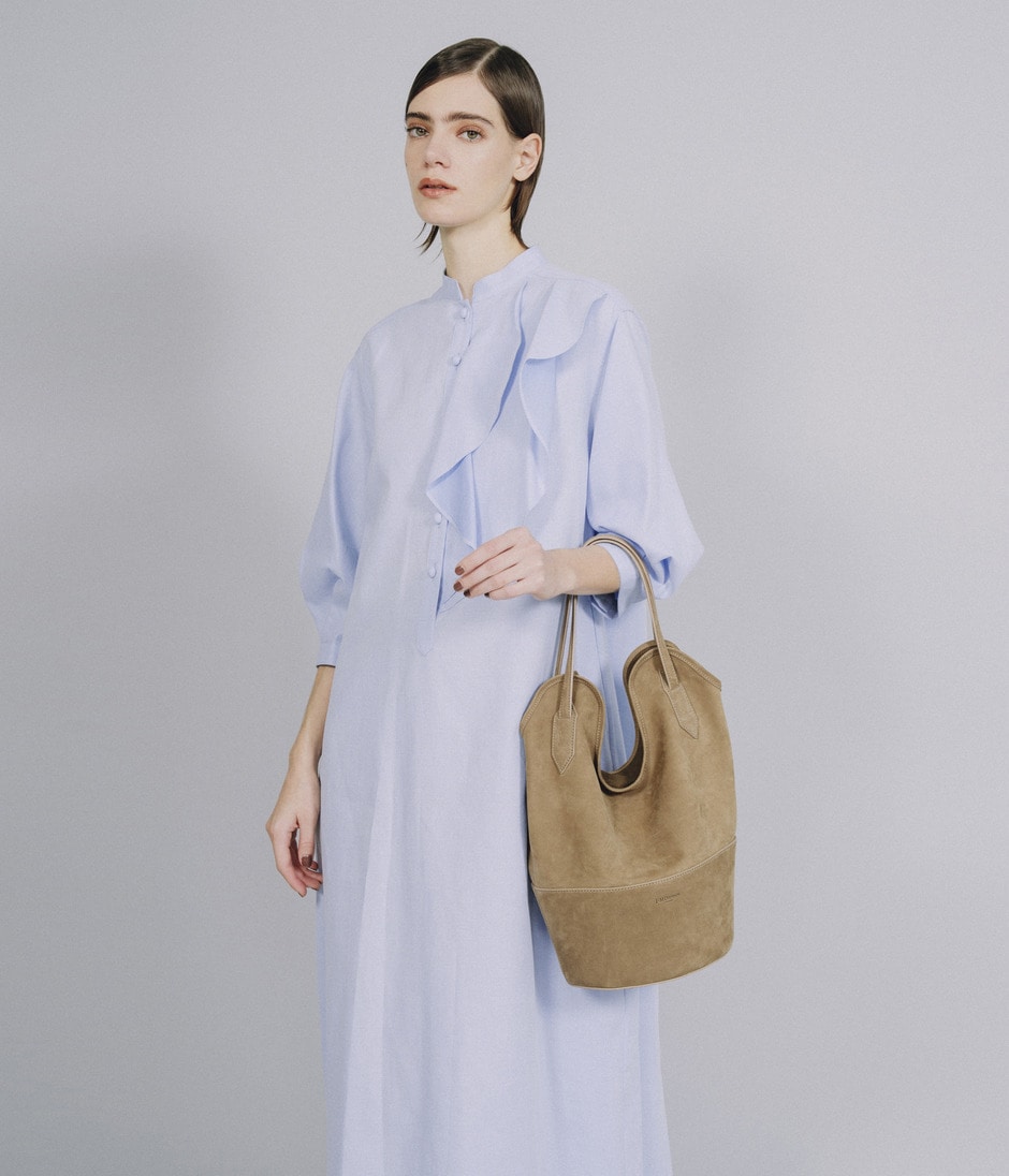 RUFFLE DRESS 詳細画像 BLUE 10