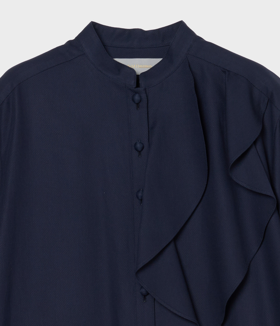 RUFFLE DRESS 詳細画像 NAVY 3