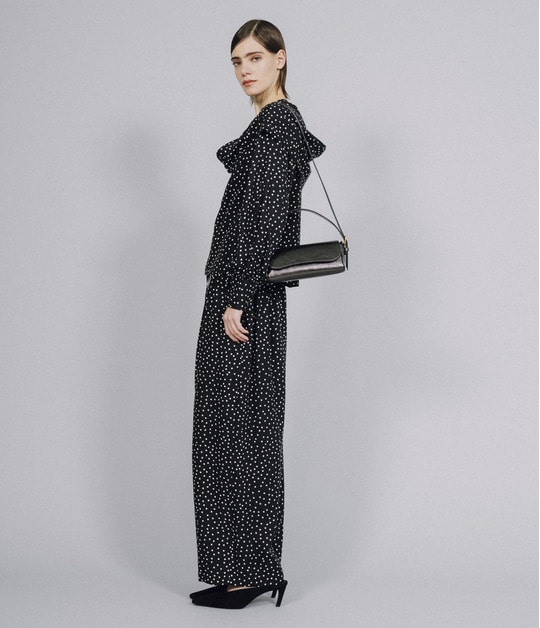 POLKA DOT DRAWSTRING TROUSERS 詳細画像