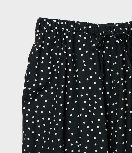 POLKA DOT DRAWSTRING TROUSERS 詳細画像