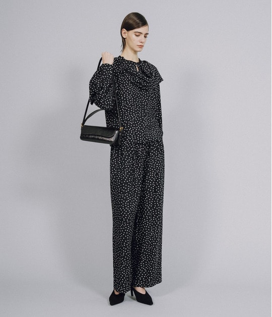 POLKA DOT BOW BLOUSE 詳細画像