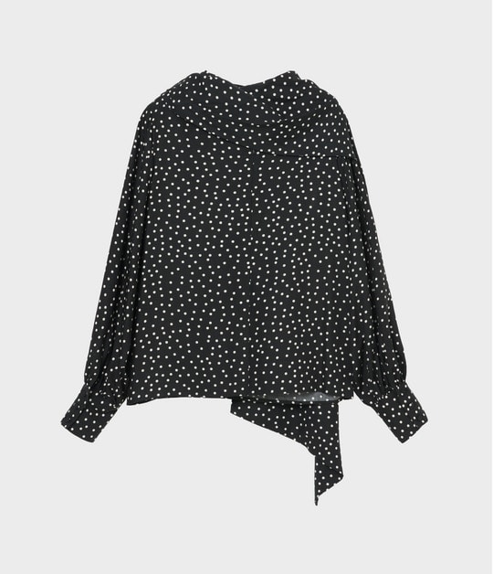 POLKA DOT BOW BLOUSE 詳細画像