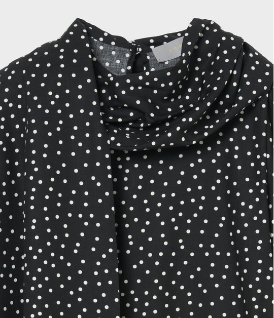 POLKA DOT BOW BLOUSE 詳細画像