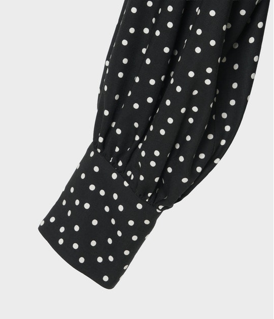 POLKA DOT BOW BLOUSE 詳細画像