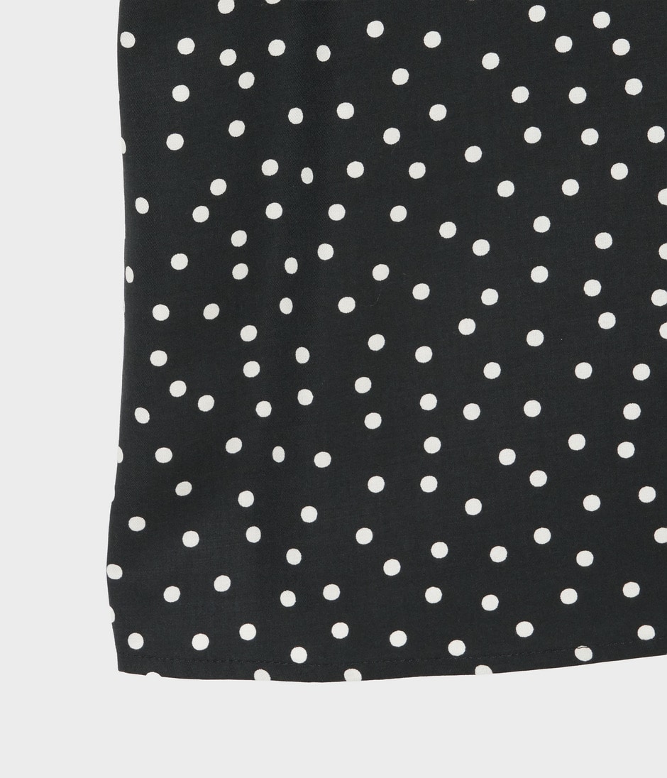POLKA DOT BOW BLOUSE 詳細画像 BLACK&WHITE 5