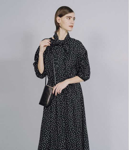 POLKA DOT TIE DRESS 詳細画像