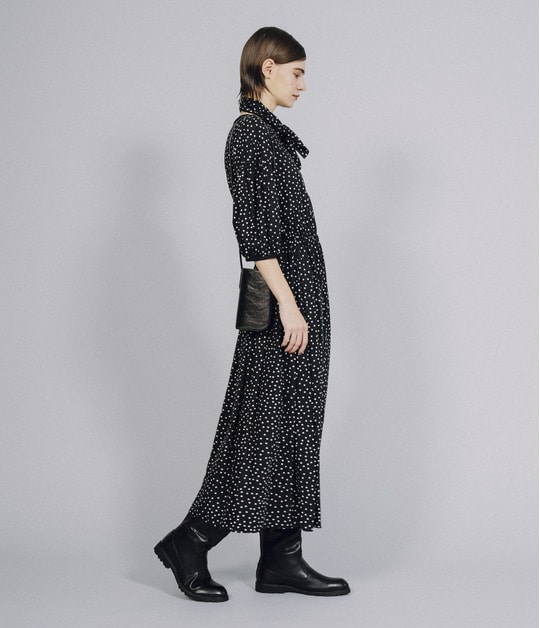 POLKA DOT TIE DRESS 詳細画像