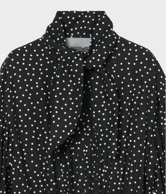 POLKA DOT TIE DRESS 詳細画像