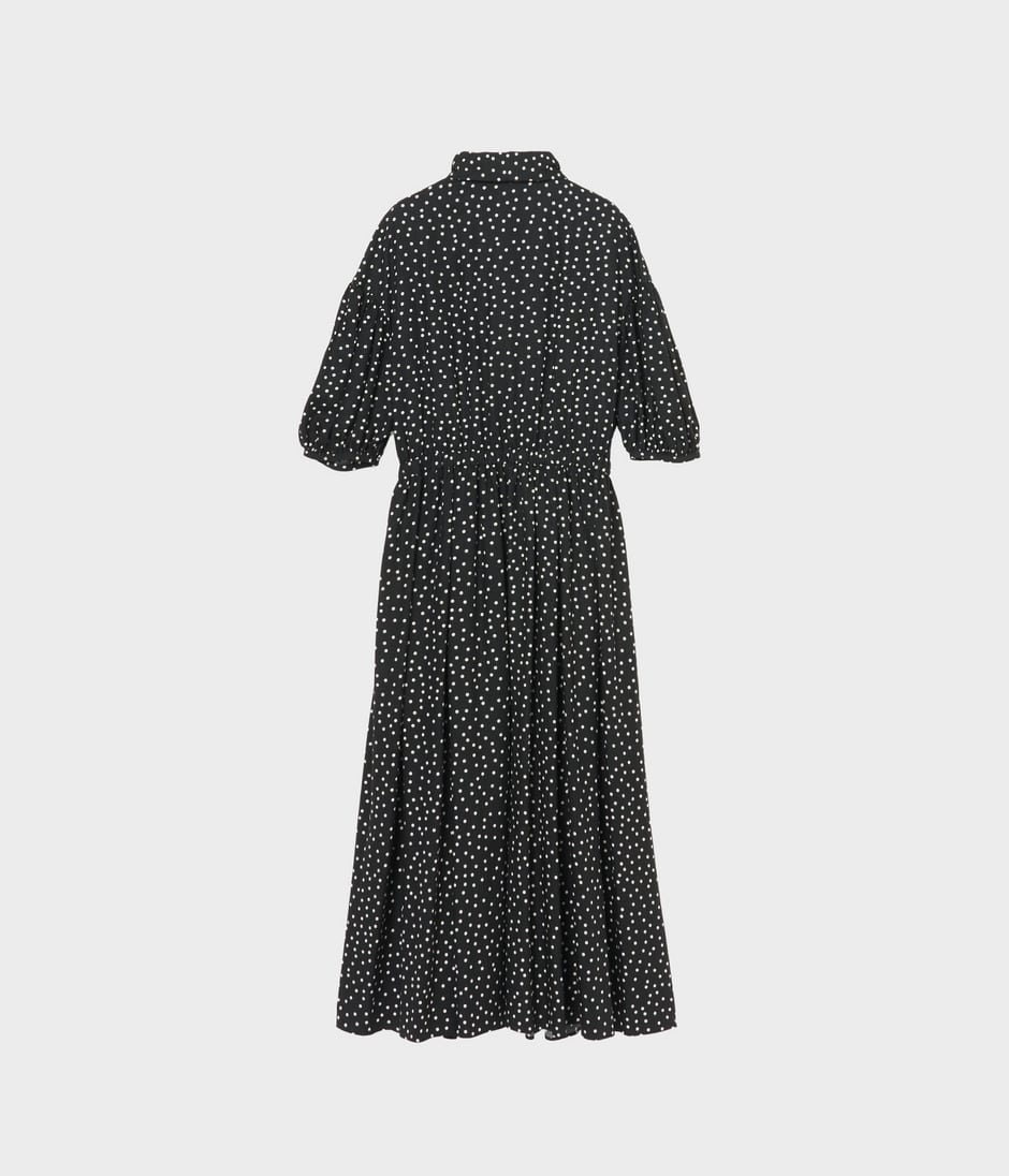 POLKA DOT TIE DRESS 詳細画像 BLACK&WHITE 2