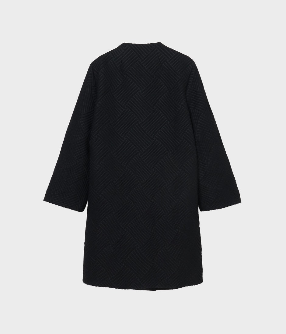 GEOMETRIC COAT 詳細画像 BLACK 2