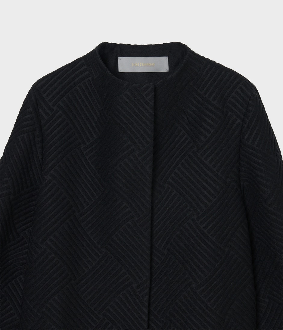 GEOMETRIC COAT 詳細画像 BLACK 3