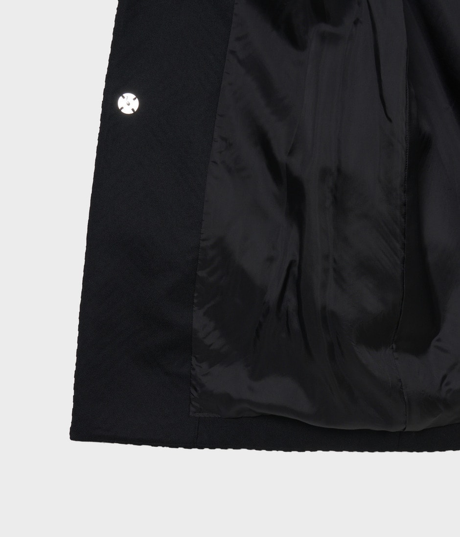 GEOMETRIC COAT 詳細画像 BLACK 6