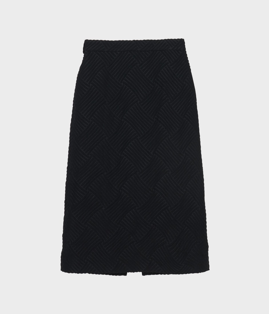 GEOMETRIC SKIRT 詳細画像 BLACK 1