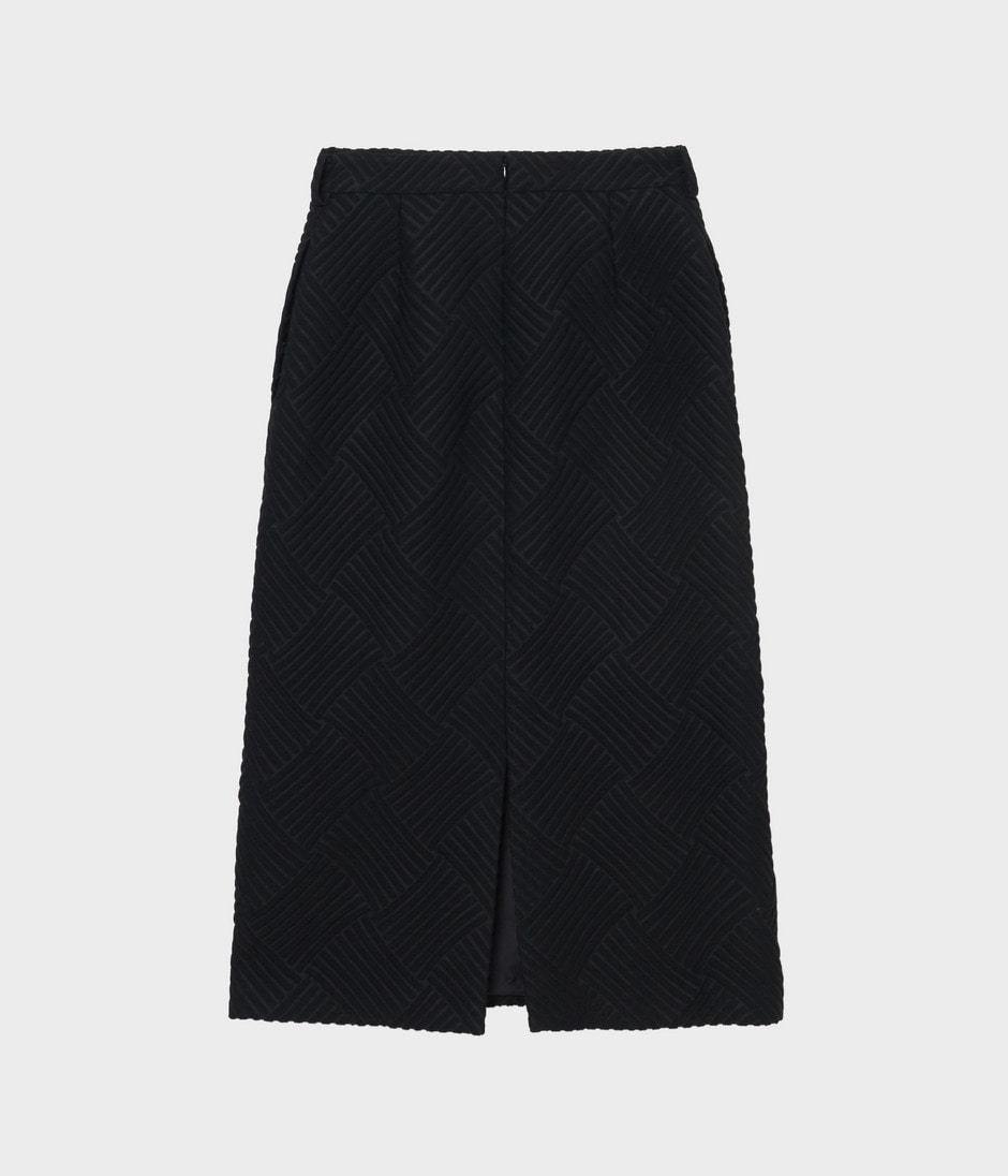 GEOMETRIC SKIRT 詳細画像 BLACK 2