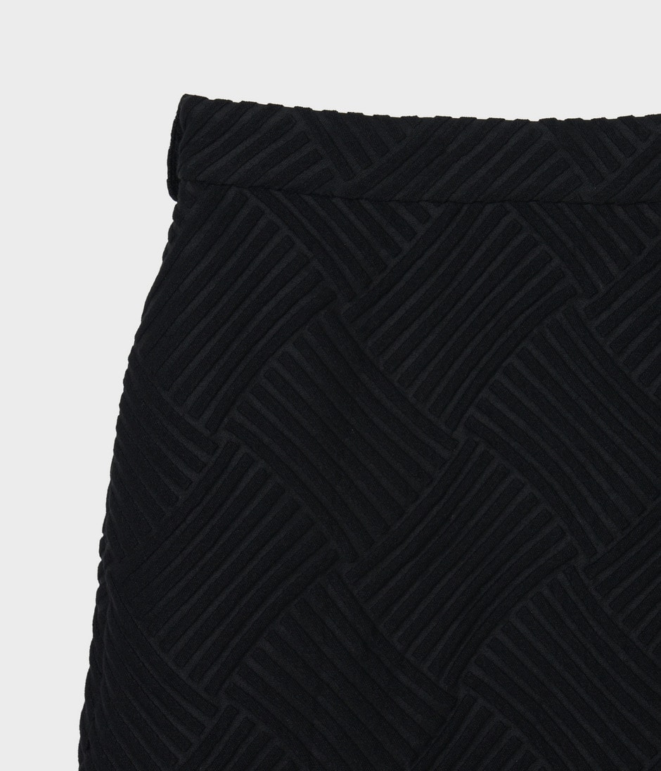 GEOMETRIC SKIRT 詳細画像 BLACK 4