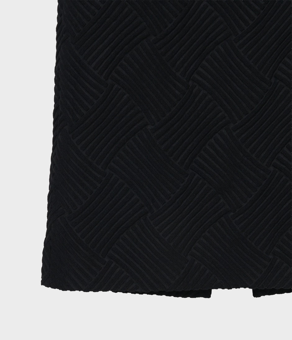 GEOMETRIC SKIRT 詳細画像 BLACK 5