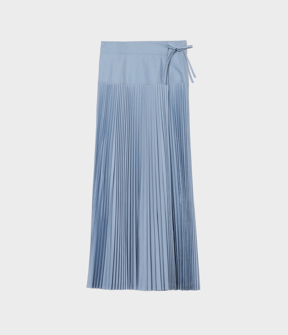 PLEATED SKIRT 詳細画像 BLUE GREY 1