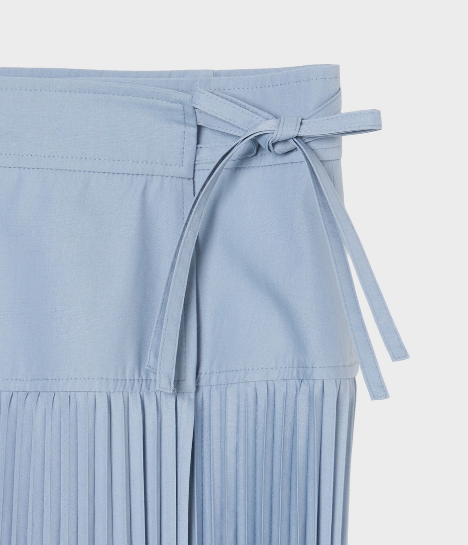 PLEATED SKIRT 詳細画像 BLUE GREY 4