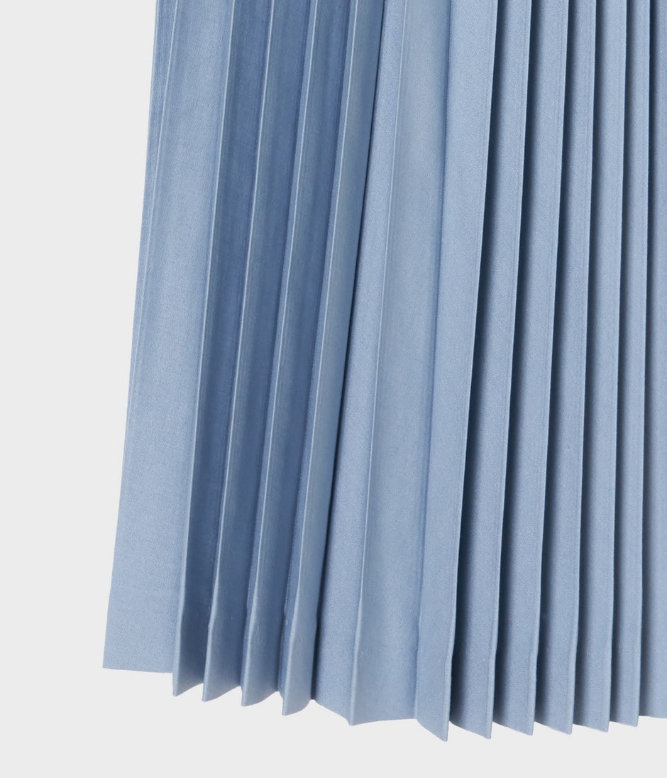 PLEATED SKIRT 詳細画像 BLUE GREY 6