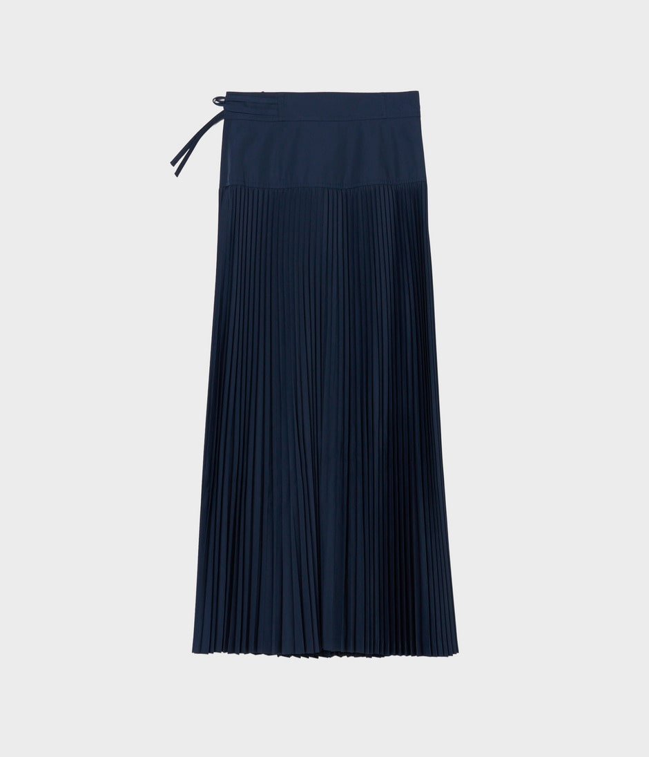 PLEATED SKIRT 詳細画像 NAVY 2