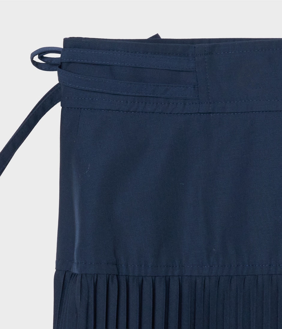PLEATED SKIRT 詳細画像 NAVY 5