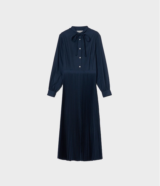 PLEATED DRESS
