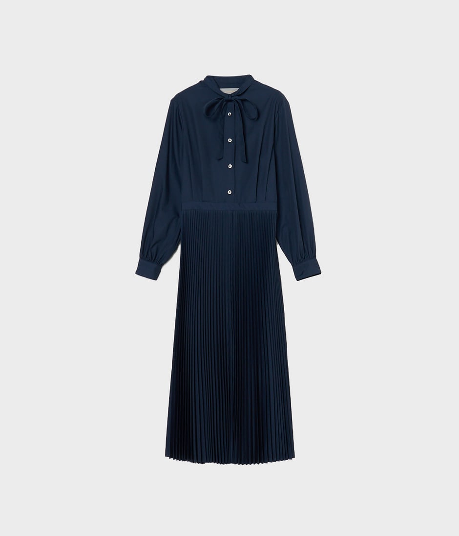 PLEATED DRESS 詳細画像 NAVY 1