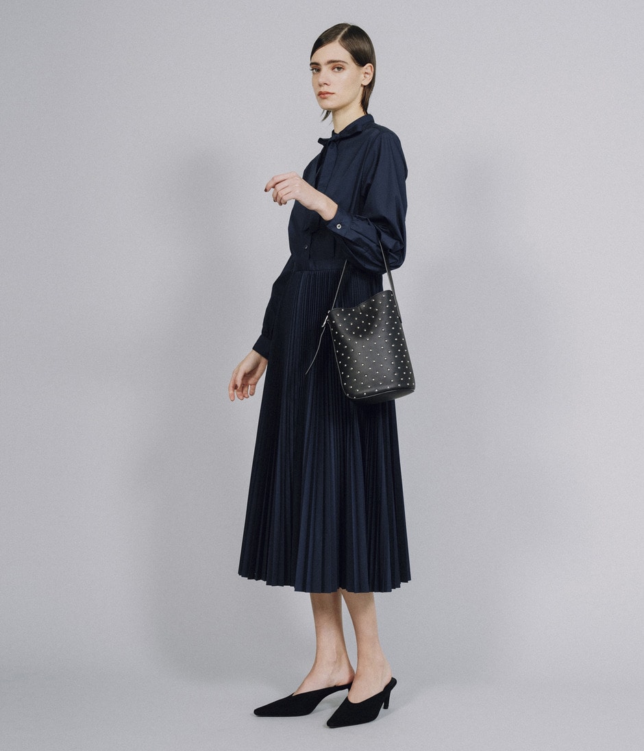 PLEATED DRESS 詳細画像 NAVY 9