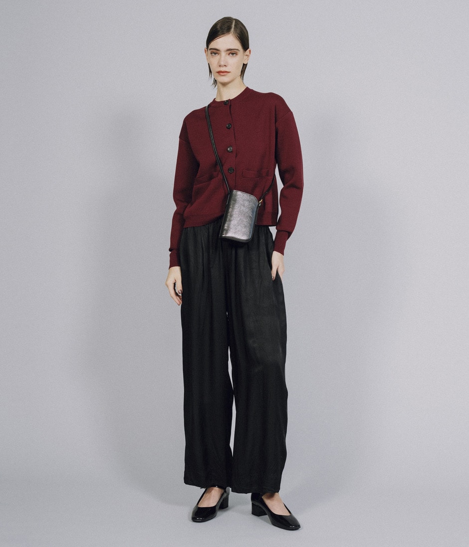 DRAWSTRING TROUSERS 詳細画像 BLACK 8
