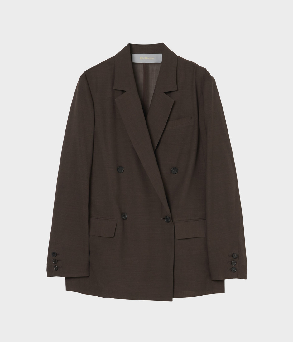 DOUBLE-BREASTED JACKET 詳細画像 BROWN 1