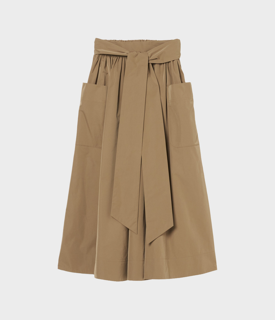 GATHERED SKIRT 詳細画像 CAMEL 1