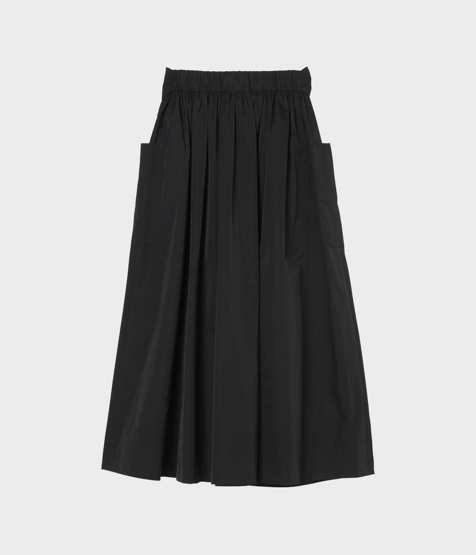 GATHERED SKIRT 詳細画像 BLACK 2