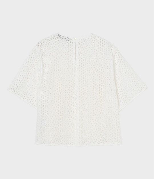 EYELET LACE TOP 詳細画像