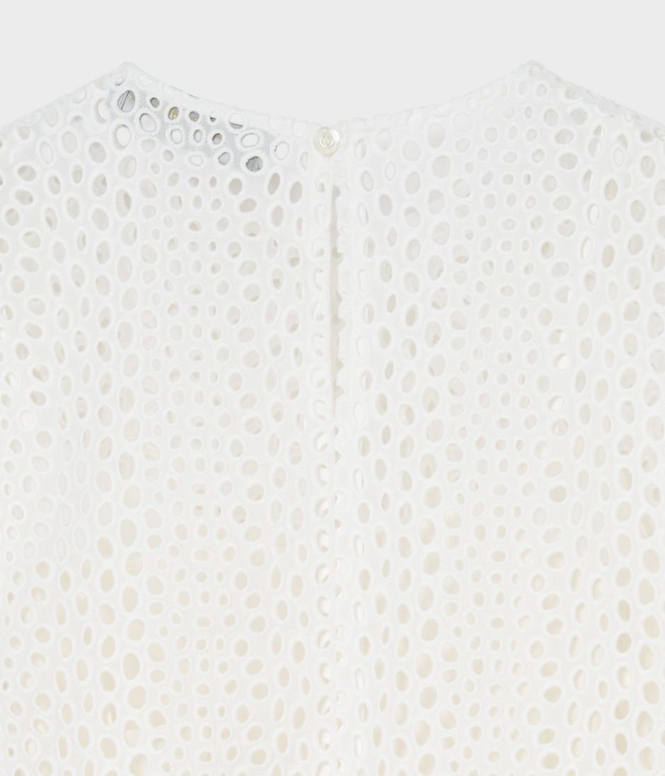 EYELET LACE TOP 詳細画像 WHITE 4